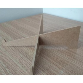 Resim Taşınabilir Notebook Laptop Standı Laptop Yükseltici Altlığı MDF Ahşap 