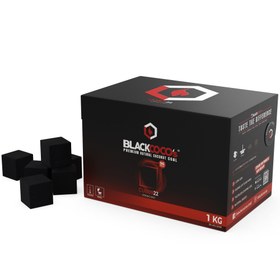 Resim BLACKCOCO's | CUBES22 - 1KG Nargile kömürü 
