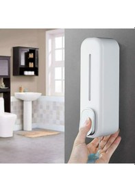 Resim 3 Adet Duşakabin Duşjeli Sabunluk Şampuan Şişesi Manuel Model 