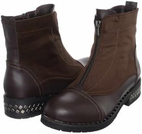 Resim K222-3 Kahve Özel Seri Büyük Numara Kadın Botları 