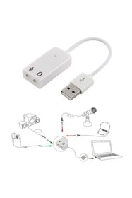 Resim Engpars 3 Kablolu Usb Ses Kartı 