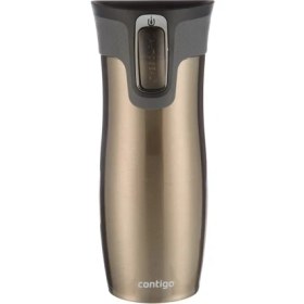 Resim Contigo Westloop Autoseal Termos Bardak 470ML - Kahverengi 
