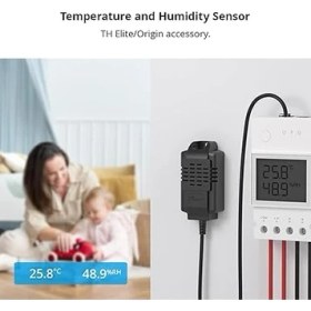 Resim Lidyahan Store Sonoff Th Elite/origin,rj9 4P4C Arayüzü Için THS01 Yüksek Doğruluk Sıcaklık ve Nem Sensörü 