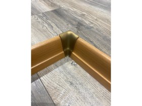 Resim Pasha Dekor 6 cm Altın Yaldız Süpürgelik İç Köşe Dış Köşe Aparat 