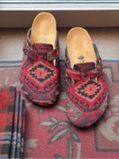 Resim LAND OF CORK LC Anatomik Unisex Doğal Mantar Taban Kilim - Keçe Terlik 