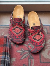 Resim LAND OF CORK LC Anatomik Unisex Doğal Mantar Taban Kilim - Keçe Terlik 