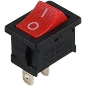 Resim Powermaster Ic-125b-1 Mini Kırmızı Işıksız On-off Anahtar 