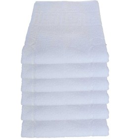 Resim 6 Lı Ayak İzli Banyo Paspas Pamuklu Ayak Havlusu 50x70 Cm Renkli 