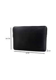 Resim Deri,Se Club 1993 Siyah Renk Büyük Boy 15,6 İnç Macbook Kılıf Ve Laptop Çantası Siyah 