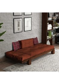 Resim Woodesk Arin Masif Ceviz-kiremit Renk Sedir Cpt8381-200 