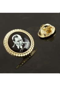 Resim Csmtex 6 Atatürk Yaka Rozet-sarı Çok Renkli 