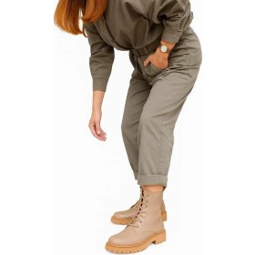 Resim Elisha Butik Madonna Vizon Renkli Hakiki Deri Kadın Postal 