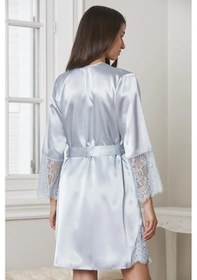 Resim Pierre Cardin 6015 Kadın Dantelli Saten 6'lı Set-mist Mist 