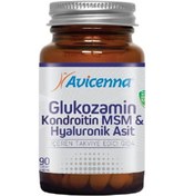 Resim Avicenna Glukozamin Kondroitin Msm & Hyaluronik Asit 90 Tablet 