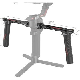 Resim Smallrig 3027 Djı Rs 2 / Rsc 2 / Rs 3 / Rs 3 Pro Için Ikili El Tutağı 