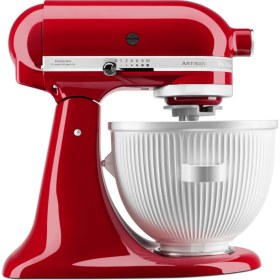Resim Kitchenaid Dondurma Aparatı 250 W Güçlü 1,9 L Kapasiteli Modern Tasarım Mutfak Robotları 