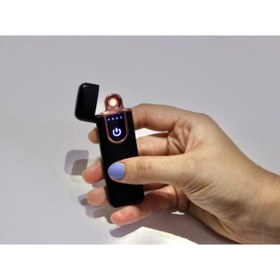 Resim Silvio Monetti Sm S3017bl Tesla Usb Şarjlı Elektronik Elektrikli Çakmak 