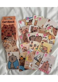 Resim İskambil Kağıdı Capybara Poker Oyun Kartı 54 Adet İskambil Destesi 
