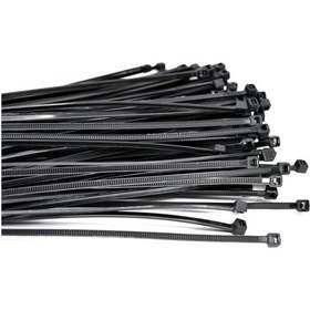 Resim 200x2,5 Ultraviyole Dayanıklı Kablo Bağı Siyah 100 Adetli Poşet 