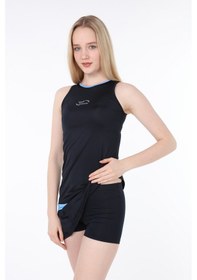 Resim Kadın Lacivert Şortlu Tenis Elbise 