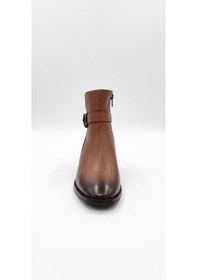 Resim Taba Kadın Hakiki Deri Topuklu Bot 039.505 Taba 