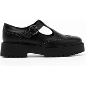 Resim Kadın Oxford ( Klasik) I514000D 100 Nerogiardini Guanto Nero Tr Taverna 7724 Lıgh Nero 