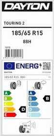 Resim Dayton 185/65R15 88H Touring 2 Yaz Lastiği Üretim 2024 Dayton 