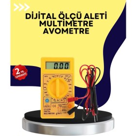 Resim KSB Store Çok Fonksiyonlu Dijital Multimetre Elektrik Test Cihazı - Lisinya 