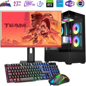 Resim ROGAME I5 14400f 32gb Ddr4 1tb M2 12gb Rtx4070 27" 180hz Monitörlü Oyun Bilgisayarı 