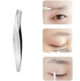 Resim Xolo Çelik Akustik Cımbız Kavisli Eğik Uçlu Kalın Cımbız Kıl Tüy Alma Çelik Cımbız XLC511 