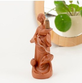 Resim Zen Kadın Temalı Geri Akış Şelale Tütsülük 