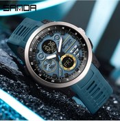 Resim Oldfriend Sanda Erkek Spor Saati Turuncu Su Geçirmez Darbe Geçirmez Kronometre Takvim Gece Işığı Diğer 