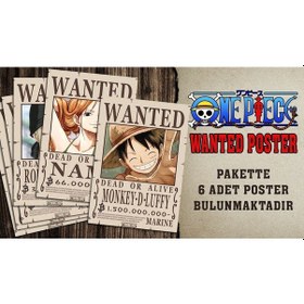 Resim Renkselart- One Pıece Wanted Poster - 001 