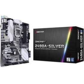 Resim Biostar Racing Z490A-Silver 128 GB DDR4 4400 MHz S+GL LGA1200 ATX Anakart Biostar