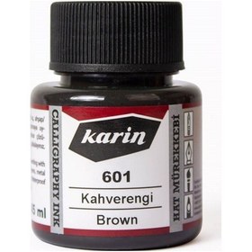 Resim Karin Hat Mürekkebi Kahverengi 601-45Ml 
