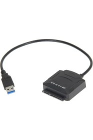 Resim Maxgo 2157 USB 3.0 2.5 3.5 İnç SATA HDD SSD Hard Disk Dönüştürücü Kablosu Taşınabilir Yüksek Hızlı 