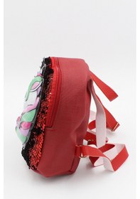 Resim Chantaky 039 3001 Unicorn Payet Kırmızı Çocuk Sırt Çantası Kırmızı 