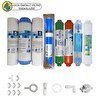 Resim Pemax Water Solutions Purefer Açık Kasa Çift Sediment Sertifikalı 8'li Vontron Helixfil Mebran Mineral-Alkali-Detox 