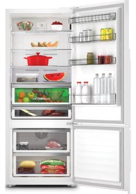 Resim Grundig GKNE 532 No-Frost Çift Kapılı Buzdolabı 