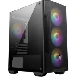 Resim Daisy Home Msı Mag Forge M100A Akrilik Mesh 4X120MM Auto Rgb Fan USB 3.2 Micro-Atx Tower Gaming (Oyuncu) Kasa 