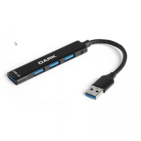 Resim Dark Connect Master X4 Dk Ac Usb310 4port Usb 3 0 Siyah Usb Çokla 
