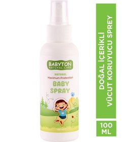 Resim Babyton Organik ve Doğal İçerikli Vücut Koruyucu Sprey 100 ML 