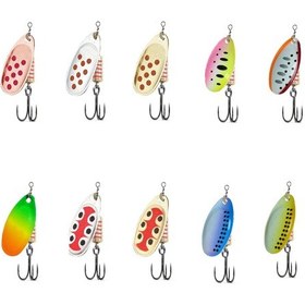 Resim Lucky John Spin X Round Döner Kaşık 11 Gr No:4 