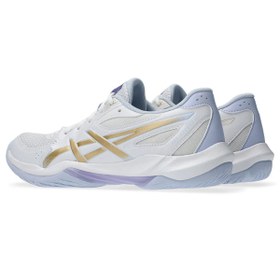 Resim Asics Gel-Rocket 12 Kadın Beyaz Voleybol Ayakkabısı 1072A119-102 