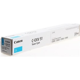 Resim Canon Gpr55/Exv-51C 5535/5540/5550/5560 Mavi Toner 60.000 