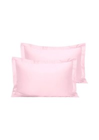 Resim Maki Home Volanlı Süs Dikişli Açık Pembe 2 Adet 50x70 Yastık Kılıfı Acık Pembe 