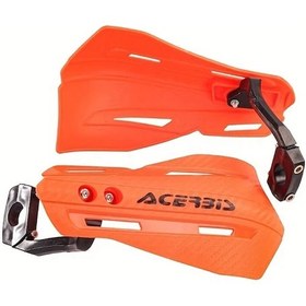 Resim Hightower Orange Motosiklet El Koruyucu - Rüzgar, Çizik Ve Darbe Dayanıklı - Motocross, Atv, Dirt Bike Uyumlu 