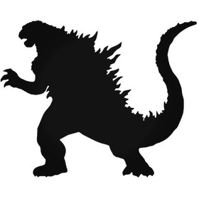 Resim Godzilla Oto-motor-laptop-duvar-dekor 20 X 14 Cm 