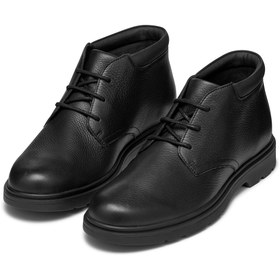 Resim Geox Erkek Siyah Spherica Ec1 Bağcıklı Deri Casual Bot - Siyah / 41 