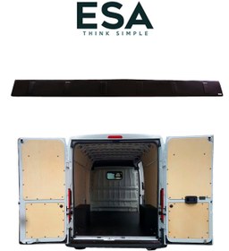 Resim ESA Fiat Ducato 2006 ve Sonrası Arka Tampon Koruma Bagaj Eşiği ABS 